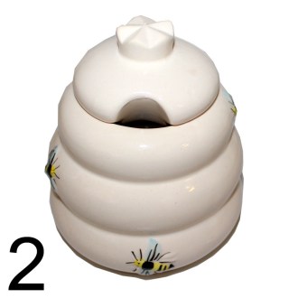 Honigglas aus Keramik